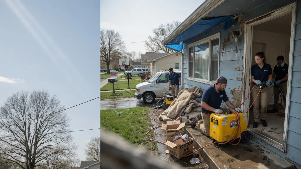 Basement Flood Cleanup in Kent City, MI near me